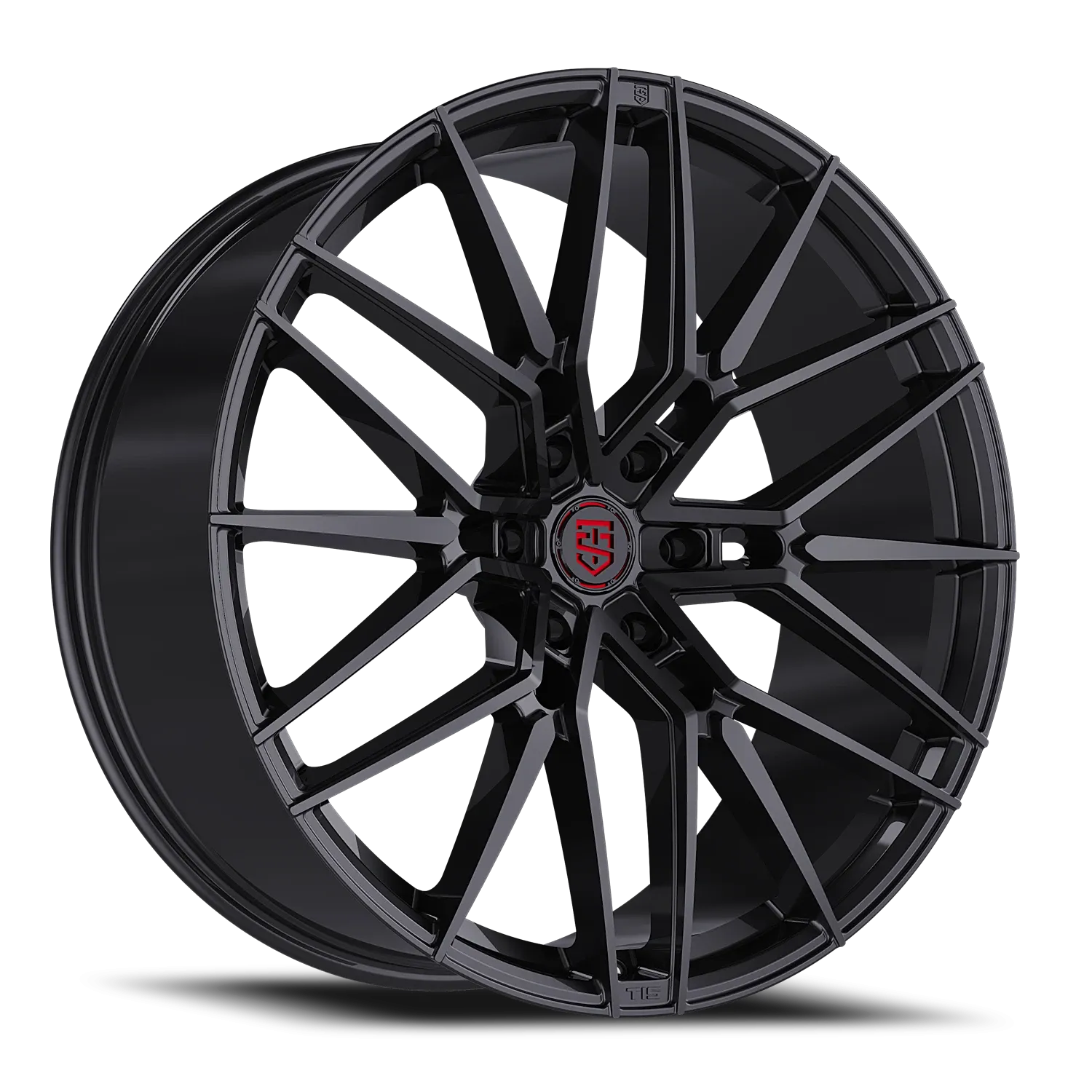 TIS MOTORSPORTS 506B 24X10 GLOSS BLACK